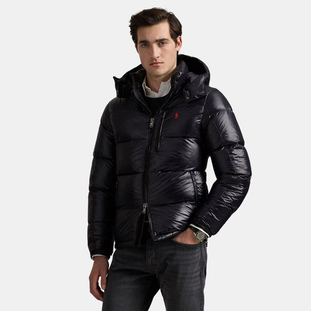 Polo Ralph Lauren The Gorham Glossed Down Jacket Black
