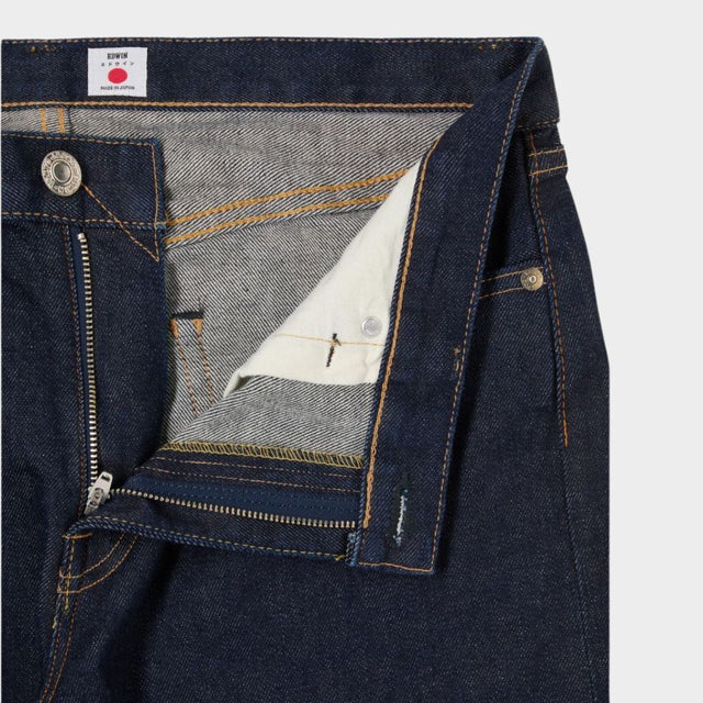Edwin Regular Tapered Jeans Blue Rinsed