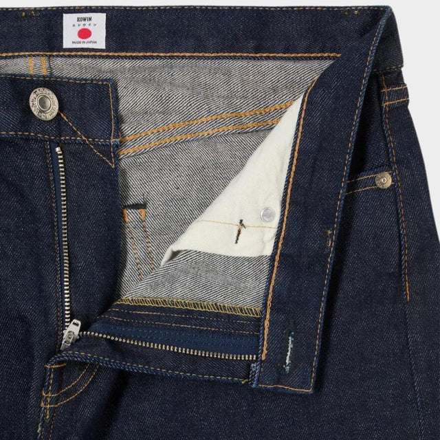 Edwin Slim Tapered Jeans Blue Rinsed