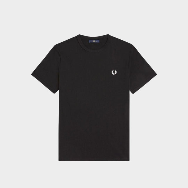 Fred Perry T-Shirt Ringer Black