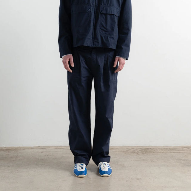 Edmmond Studios Light Marvin Pant Plain Navy