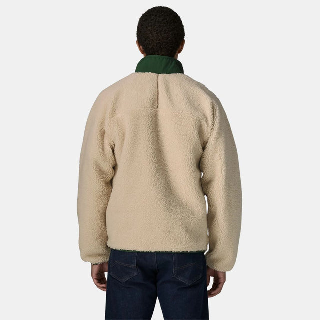 Patagonia Men's Classic Retro-X Jacket Dark Natural w/Treeline Green