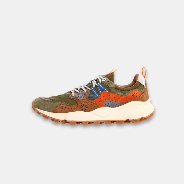 Flower Mountain Men's Yamano 3 Suede Nylon Militare Brown