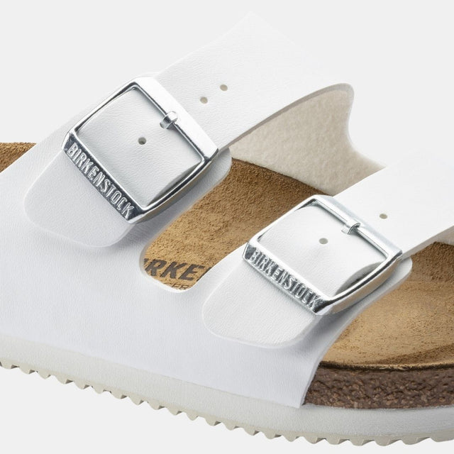 Birkenstock Arizona Birko Flor Women's White