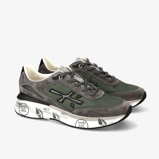 Premiata Moerun 7106 Dark Grey Military Green