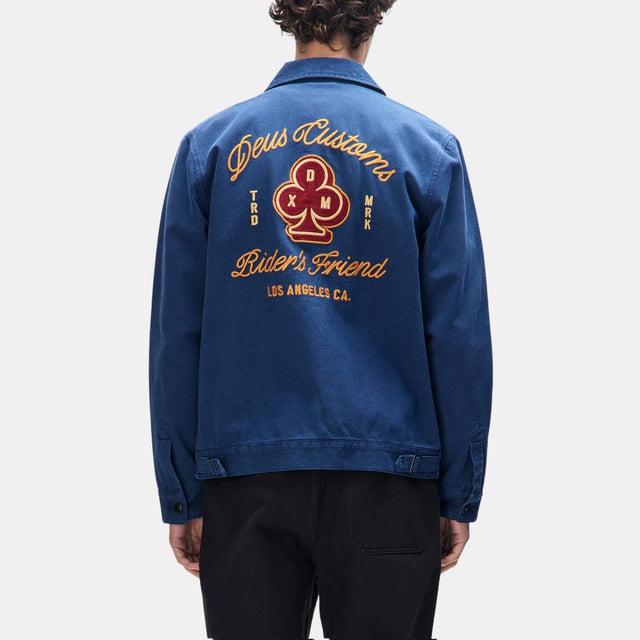 Deus Ex Machina Basto Club Jacket Navy