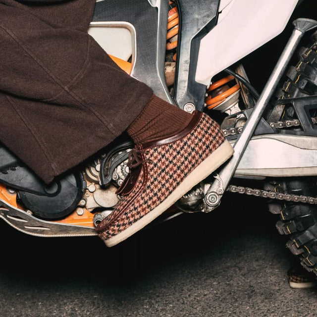 Clarks Wallabee Men's Brown Tweed