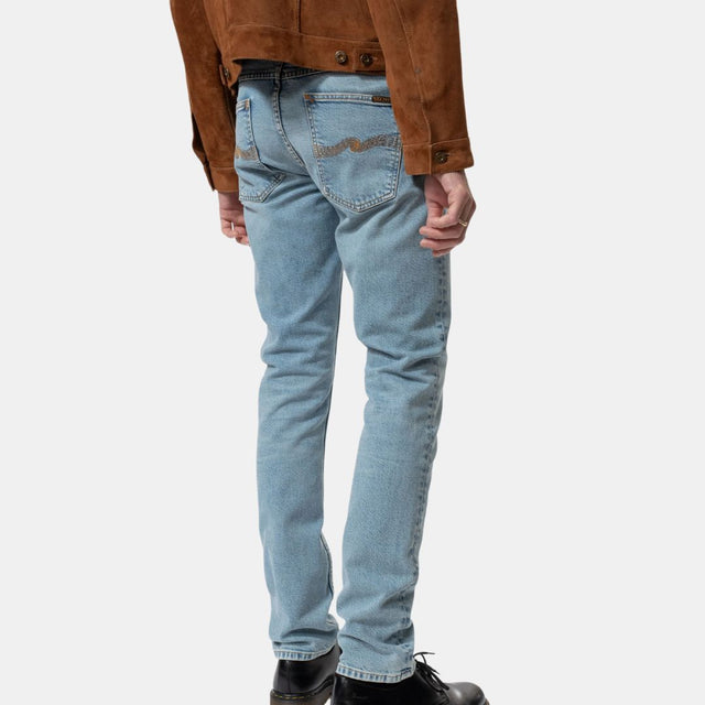 Nudie Jeans Co Lean Dean Blue Noise
