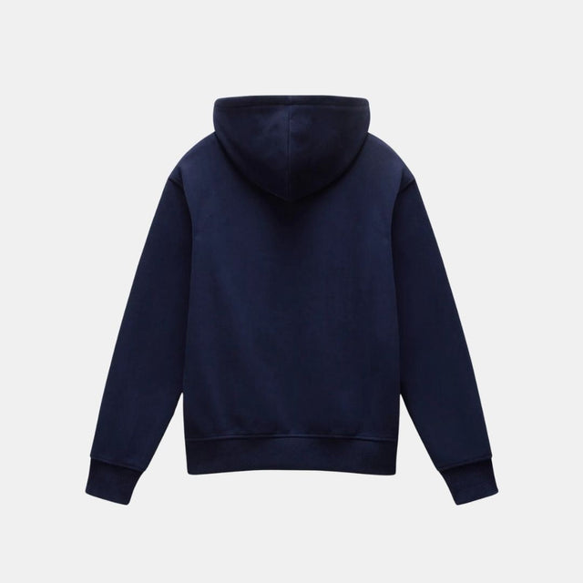 Felpa con cappuccio Napapijri Portalet blu scuro