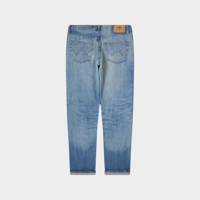 Edwin Regular Tapered Jeans Blue Light Used