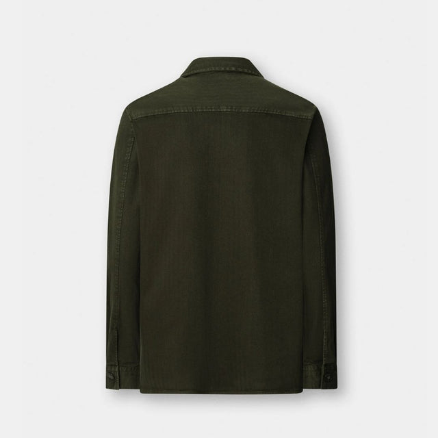 Hackett London Gmd 4 Pkt Overshirt Hunter Green