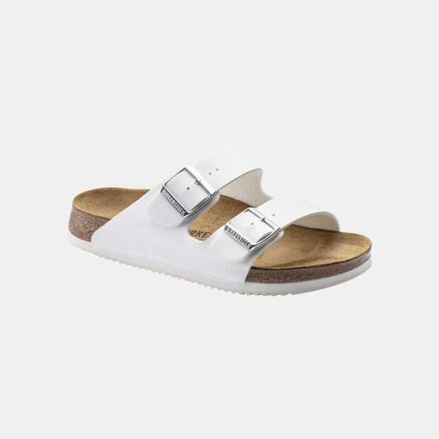 Birkenstock Arizona Birko Flor Women's White