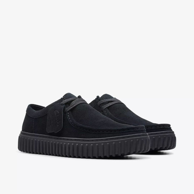 Clarks Torhill Lo Men's Black Suede