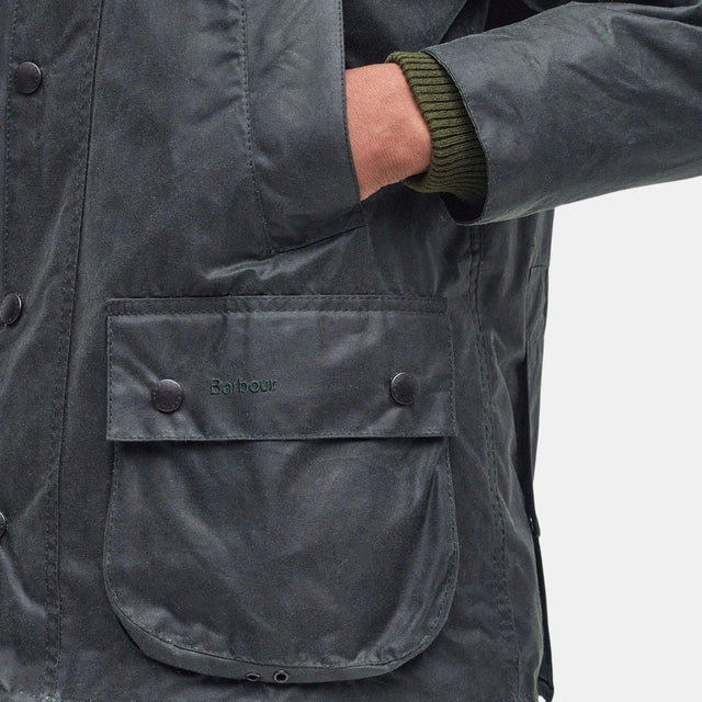 Barbour Bedale Waxed Jacket Sage