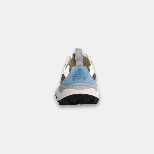 Flower Mountain Women's Yamano 3 Kaiso Eco Suede White & Grey
