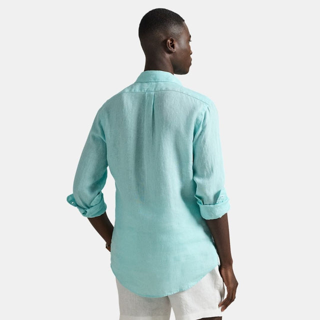 Polo Ralph Lauren Custom Fit Shirt Light Blue