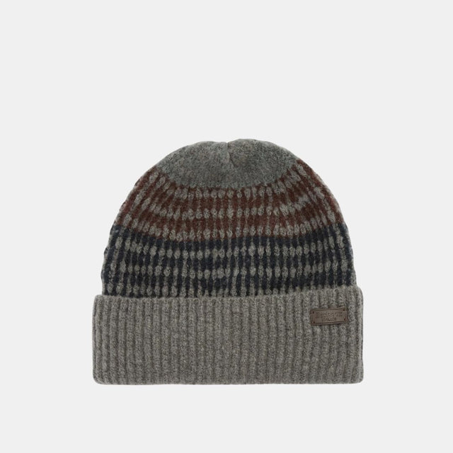 Barbour Branton Beanie and Scarf Gift Set Midnight Oak