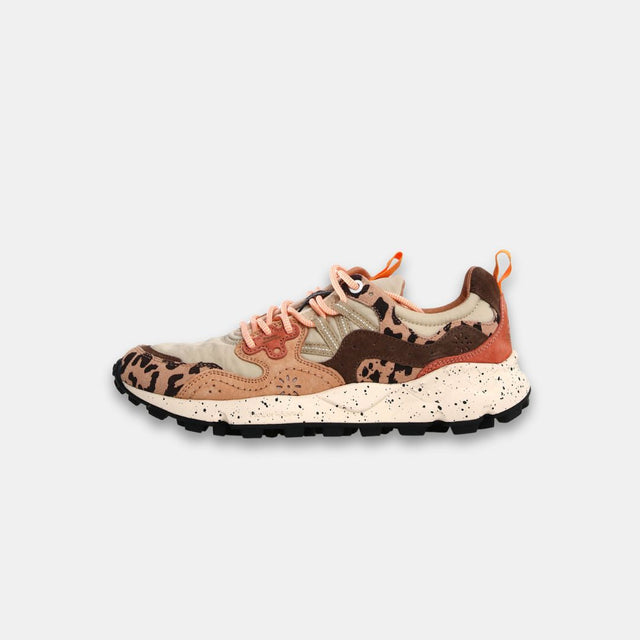 Flower Mountain Women's Yamano 3 Suede Nylon Beige & Light Brown