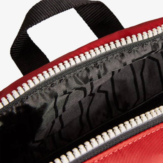 Hunter Nylon Large Topclip Backpack Military Red