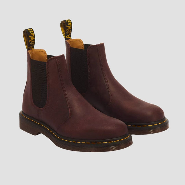 Dr. Martens 2976 Ys Cherry Red Crazy Horse