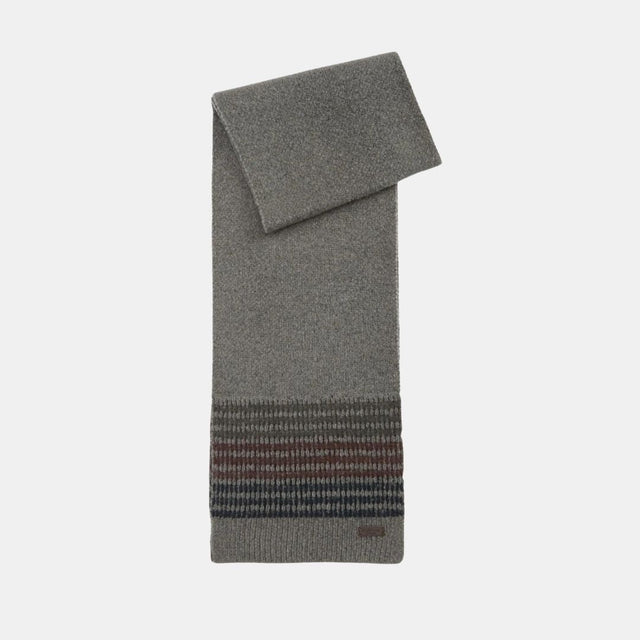Barbour Branton Beanie and Scarf Gift Set Midnight Oak