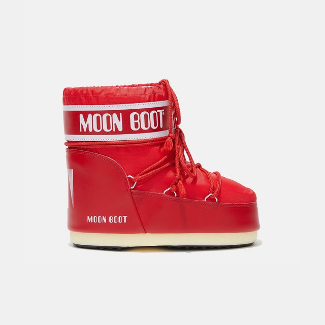 Moon Boot Icon Low Nylon Red