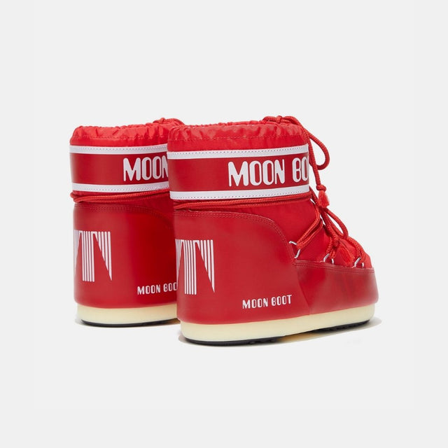 Moon Boot Icon Low Nylon Red