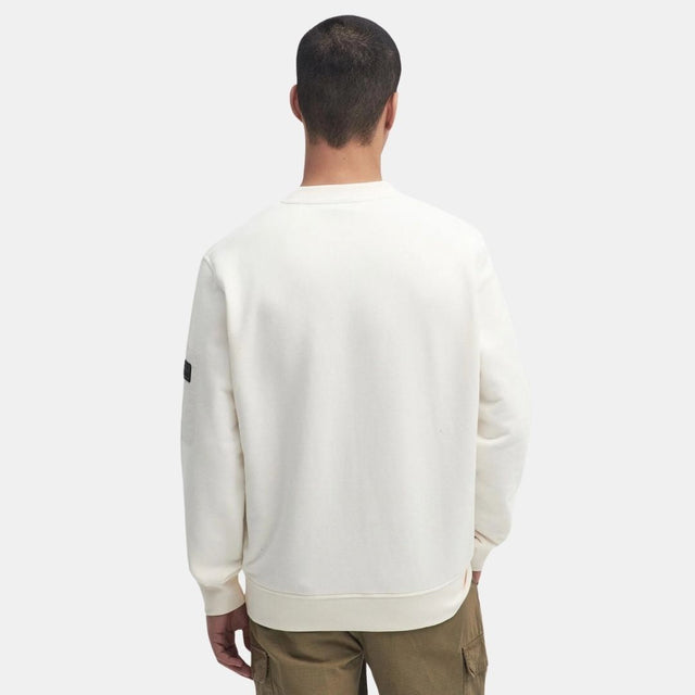 Barbour International Grip Sweatshirt Whisper White