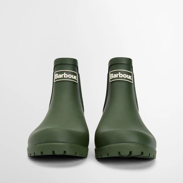 Barbour Wilton Wellingtons Chelsea Olive