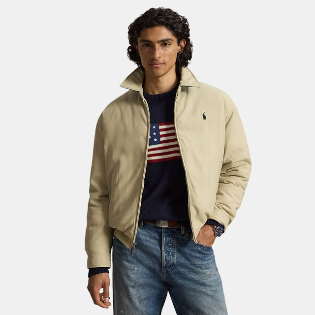 Polo Ralph Lauren Jacket Insulated Wb Khaki Uniform