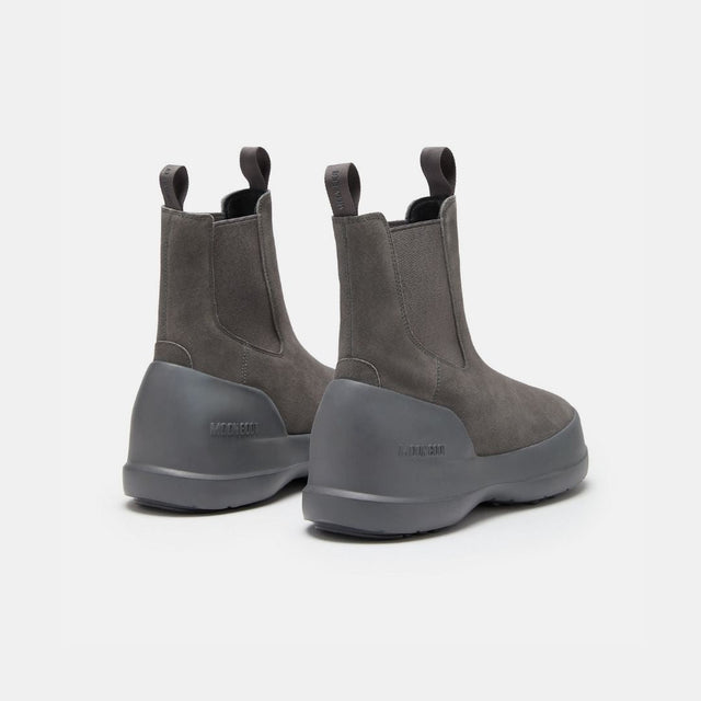Moon Boot Luna Chelsea Wildleder Anthrazit