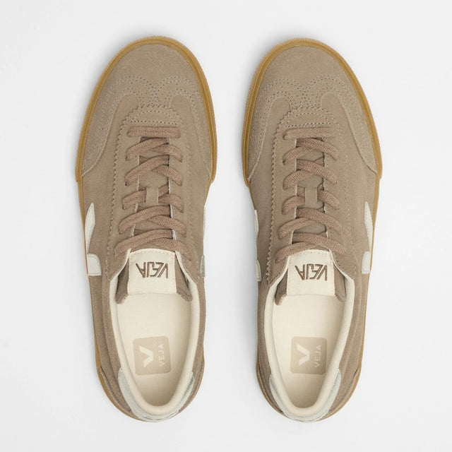 Veja Volley Suede Moonrock Silver