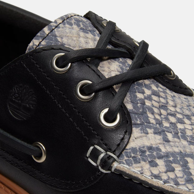 Timberland Stone Steet Boat Shoe Snake Print Suede