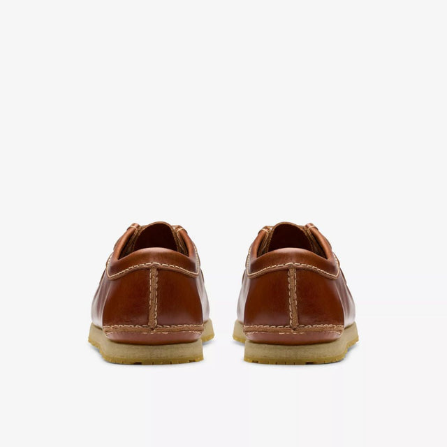 Clarks Men's Godney Lace Brown Leather