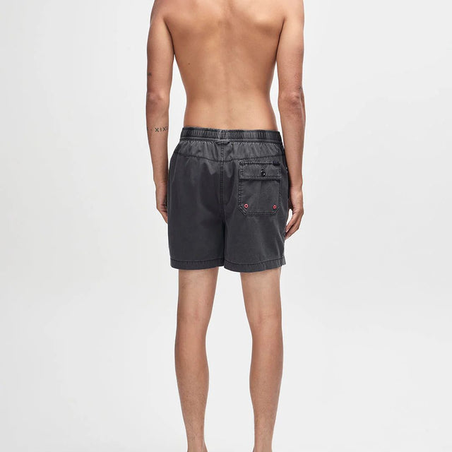 Deus Ex Machina Sandbar Garment Dyed Mesh Short Anthracite