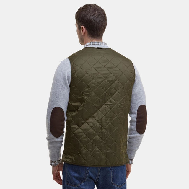 Barbour Polarquilt Zip-In Liner Vest Olive