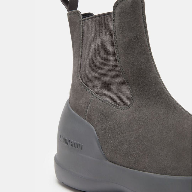 Moon Boot Luna Chelsea Suede Anthracite