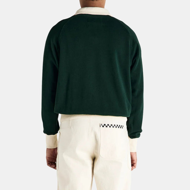 Deus Ex Machina Specter Zip Sweat Racing Green