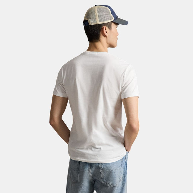 Polo Ralph Lauren Custom Slim Fit Polo Bear T-Shirt White