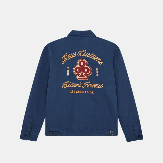 Deus Ex Machina Basto Club Jacket Navy
