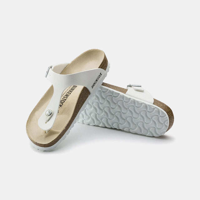 Birkenstock Gizeh Birko-Flor Women's White