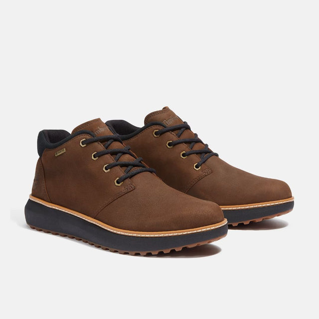 Timberland Hudson Road Mid Lace Gore-Tex Chukka Dark Brown Nubuck