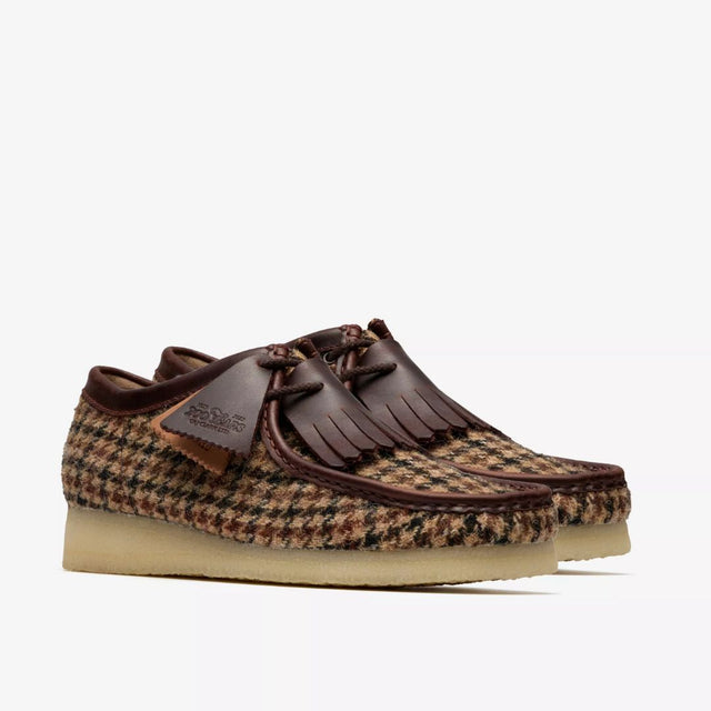 Clarks Wallabee Men's Brown Tweed