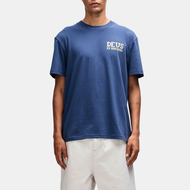 Deus Ex Machina Chinook Tee Mechanic Blue
