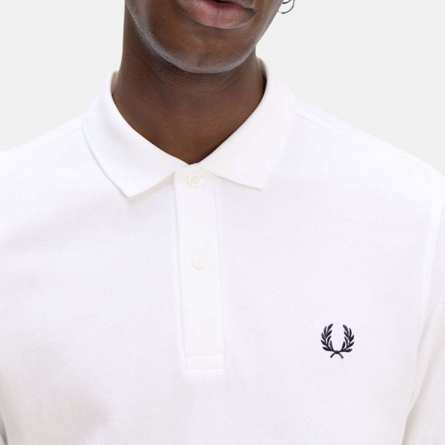 Fred Perry LS Polo M6006 White