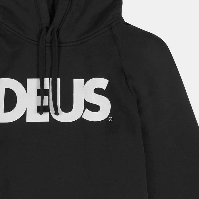 Deus All Caps Hoodie Black