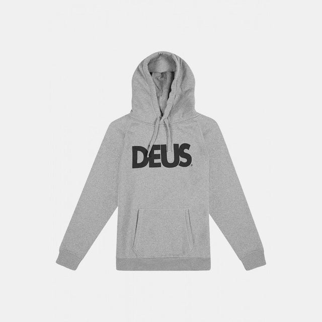 Deus All Caps Hoodie Grey Marle