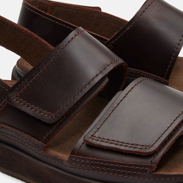Timberland Casco Cove Backstrap Sandal Dark Brown Full Grain