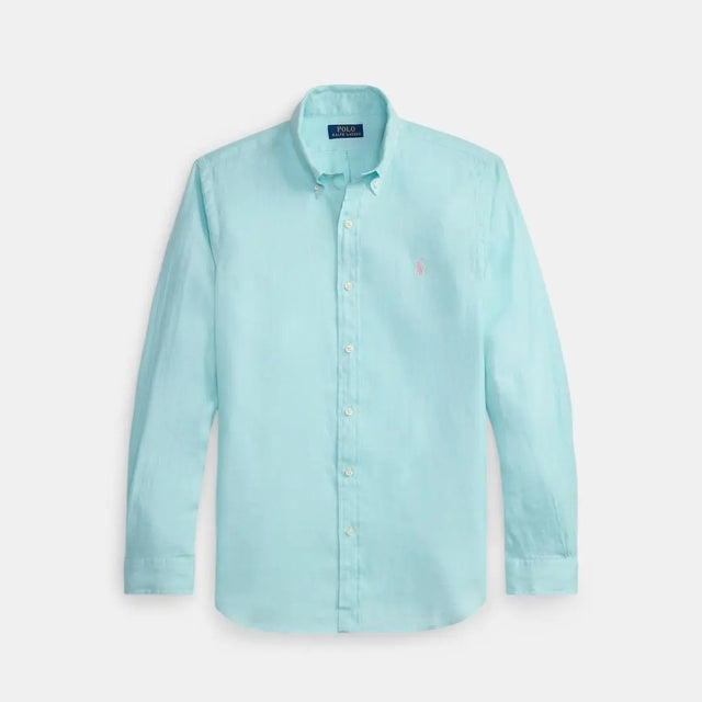 Polo Ralph Lauren Custom Fit Shirt Light Blue