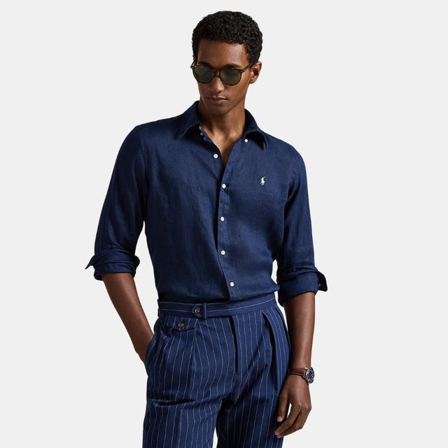Polo Ralph Lauren Custom Fit Shirt Navy